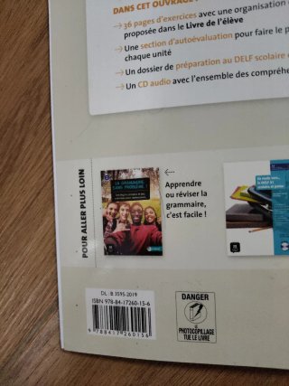 Libro de Frances Les reporters  2 ESO