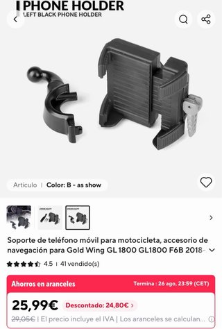 Soporte móvil coche + enganche remolque