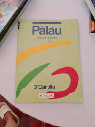 Libro Nuevo Paláu 3ª Cartilla Anaya