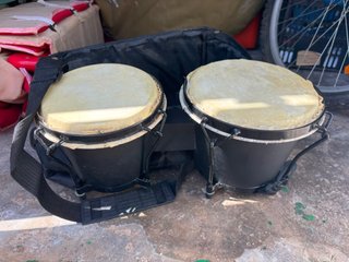 Bongos con funda