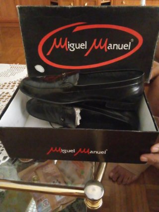 Zapatos de vestir negros para hombre
