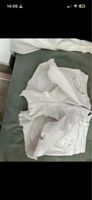 Shorts vaqueros Mango