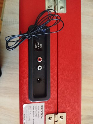 Tocadiscos Maleta Rojo