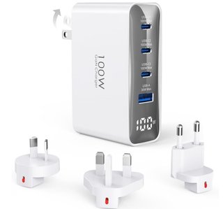 Cargador Topadre 100W GaN Multifuncional