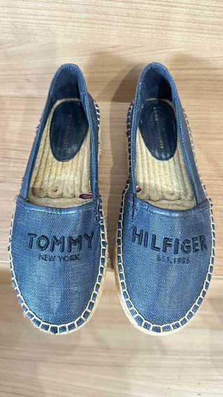 Alpargatas Mujer Tommy Hilfiger Azul
