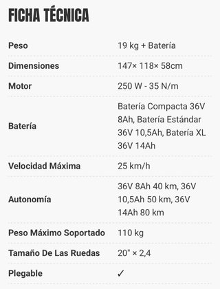 Bici Eléctrica EXXITE XS Plegable dorada