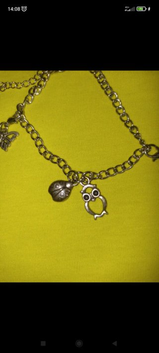Bracciale con 4 charms