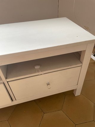 Mueble TV salón blanco Ikea