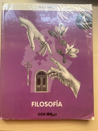 Filosofía 1º Bachillerato. Libro del estudiante...