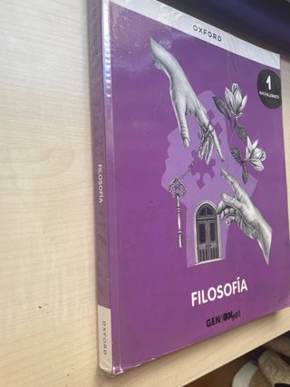 Filosofía 1º Bachillerato. Libro del estudiante...