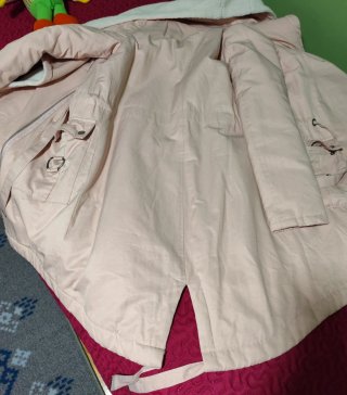 Parka ASOS rosa