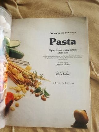 Pasta el gran libro de cocina ilustrada a todo ...