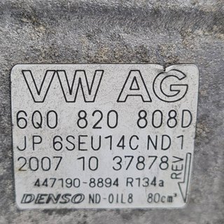 COMPRESOR AIRE ACONDICIONADO SKODA SKODA FABIA (5J2) 2007-2014