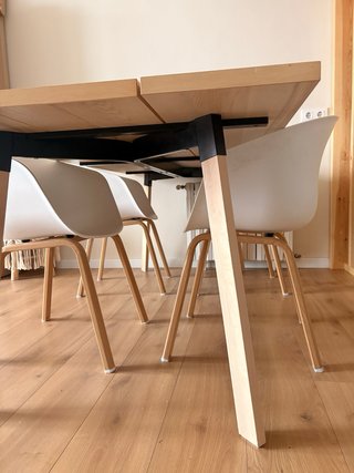 Mesa de comedor de madera Ikea