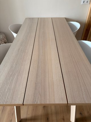 Mesa de comedor de madera Ikea