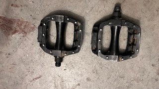 Pedales de bicicleta plataforma, spd