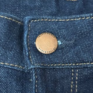 Pantalón vaquero Zara azul oscuro