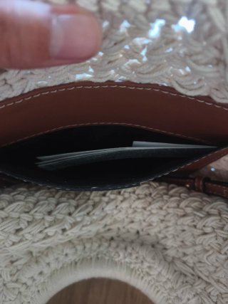 Bolso de mano Zara tejido