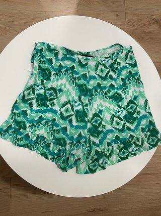 Falda-pantalón Zara Estampada Veraniega