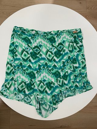 Falda-pantalón Zara Estampada Veraniega
