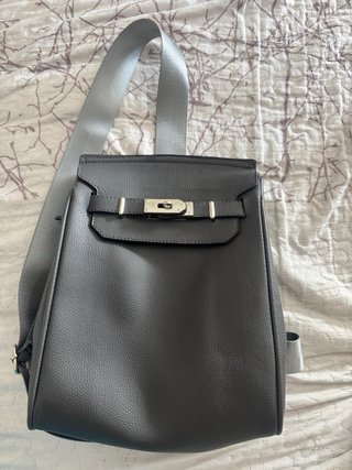 Bolso estilo Hermes gris