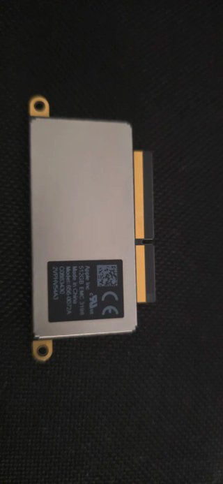 SSD 512GB Apple MacBook Pro A1708 Original