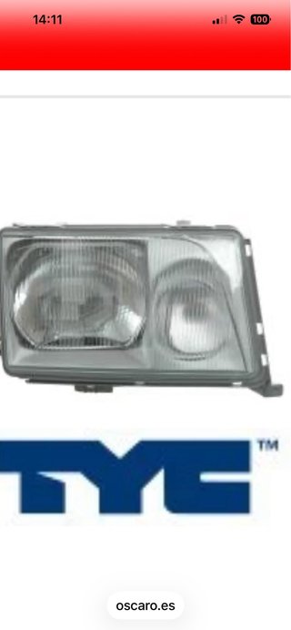Tulipa optica derecho Mercedes W124