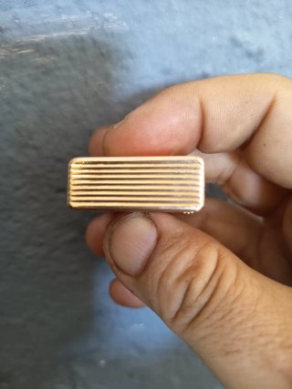 Mechero Dupont Chapado Oro