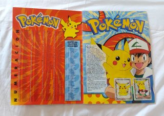 Álbum Pokémon Stickers 1999