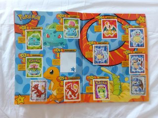 Álbum Pokémon Stickers 1999