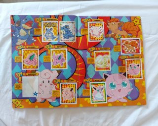 Álbum Pokémon Stickers 1999