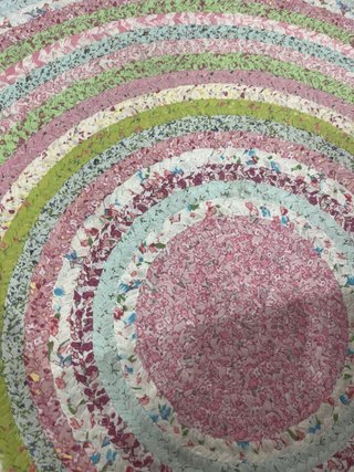 Alfombra ZARA HOME de tela trenzada – 138 cm