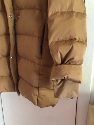 Chaquetón Mango camel Talla L