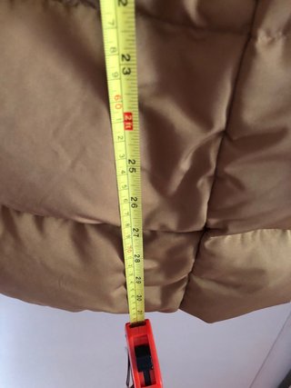 Chaquetón Mango camel Talla L