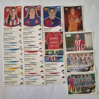 Lote 33 cromos Liga F Femenina 24-25