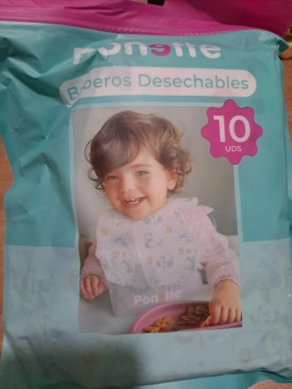 Baberos Desechables Ponette 10uds