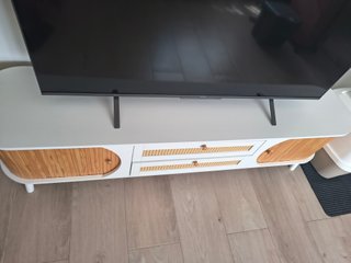 Mueble TV Rattan y Madera
