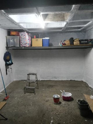 Cochera cerrada de 15,40m2