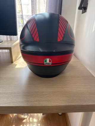 Casco Integral AGV K1 Warm Up Rojo Talla L