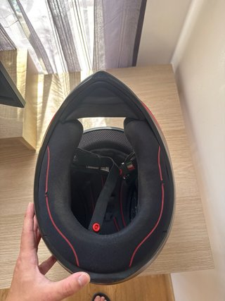 Casco Integral AGV K1 Warm Up Rojo Talla L