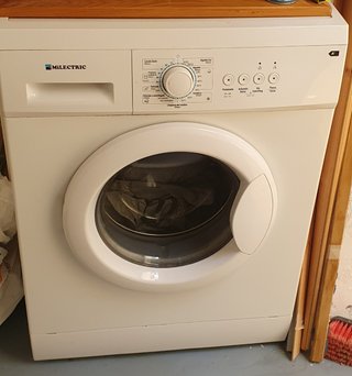 Lavadora Milectric LV 580 Blanca