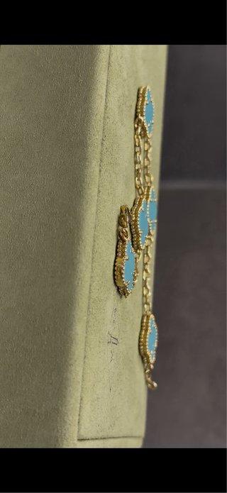 Pulsera Van Cleef & Arpels Turquesa Oro 18 K