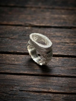Anillo "Dirty" Plata 925