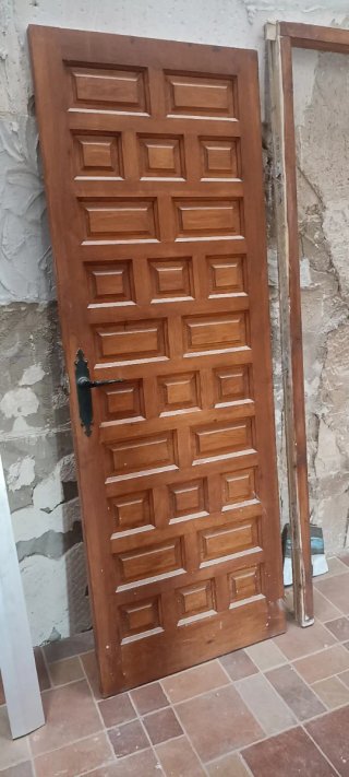 Puerta Castellana Madera Maciza