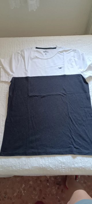 Lote 3 Camisetas Nike y Hollister
