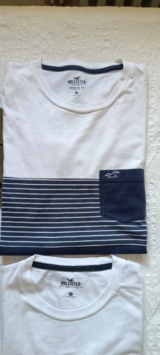Lote 3 Camisetas Nike y Hollister