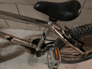 Bicicleta Monty Trial Plata