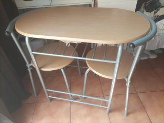 Mesa y 2 Sillas Comedor