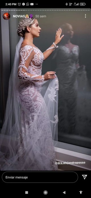 Confección y reparación de vestidos de novia