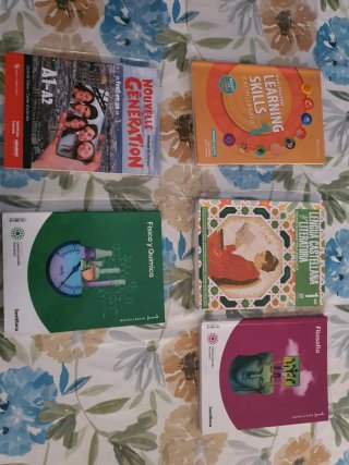 Se vende  lote de libros de 1⁰de bachillerato 125€
